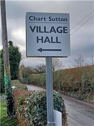 Chart Sutton Village Hall Logo